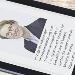 Susanne Beck-Krusche ist neue Geschäftsführerin